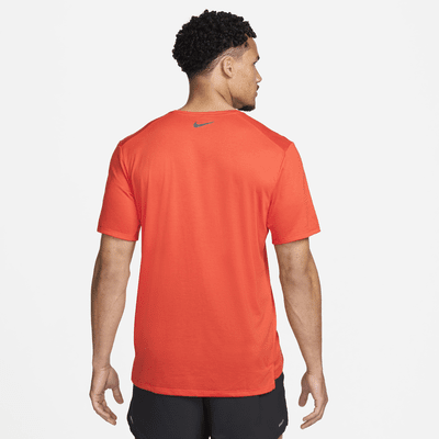 Playera de correr de manga corta para hombre Nike Rise 365 Run Energy