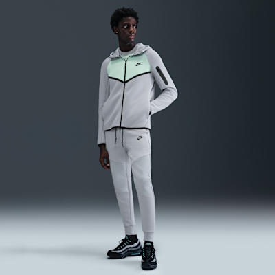 Nike Tech Windrunner-Jacke aus Fleece mit durchgehendem Reißverschluss (Herren)