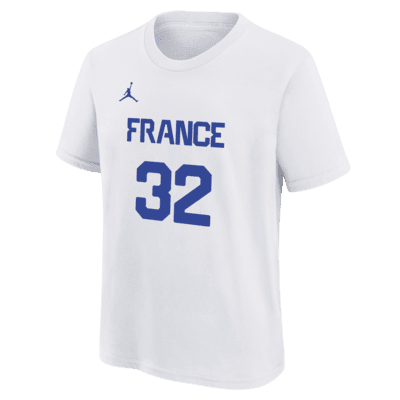 Victor Wembanyama France Big Kids' Jordan Basketball T-Shirt