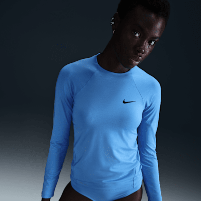 Nike Essential Women's Long-Sleeve Hydroguard Swim Shirt