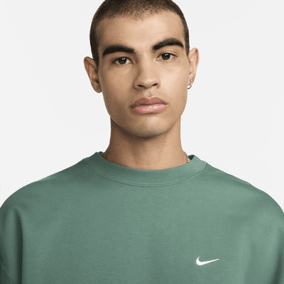 Maglia a girocollo in fleece Nike Solo Swoosh – Uomo