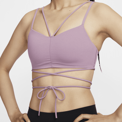 Nike Zenvy Strappy Wrap Women's Light-Support Padded Sports Bra