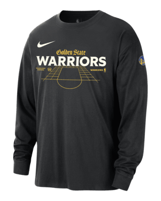 Мужская футболка Golden State Warriors Nike NBA Long-Sleeve Max90