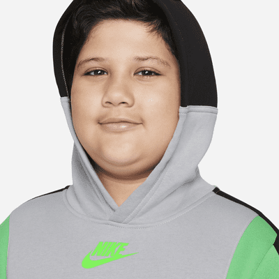 Nike Sportswear Amplify Big Kids' (Boys') Pullover Hoodie (Extended Size)