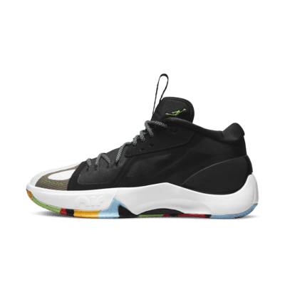 jordan basketball shoes black and white