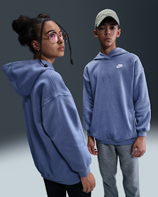 Детское худи Nike Sportswear Club Fleece Big Kids' Oversized Pullover Hoodie