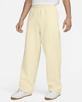 Мужские  Nike Solo Swoosh Open-Hem Fleece Pants