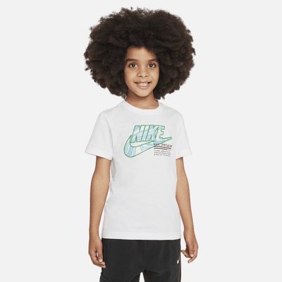 Playera con gráfico para preescolar Nike Futura