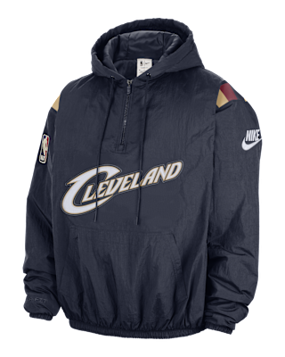 Мужское худи Cleveland Cavaliers Hardwood Clasics Nike Therma-FIT NBA 1/2-Zip Hoodie