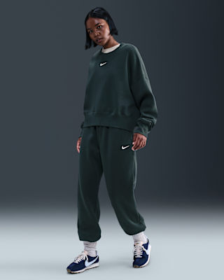 Женские  Nike Sportswear Phoenix Fleece High-Waisted Oversized Sweatpants