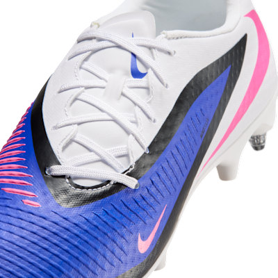 Nike Phantom 6 Low Academy voetbalschoenen (zachte ondergrond)