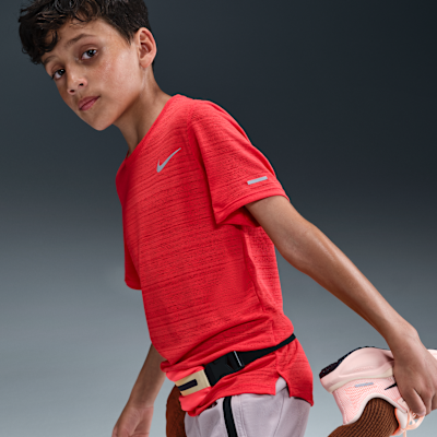 Maglia da training Nike Dri-FIT Miler – Ragazzo