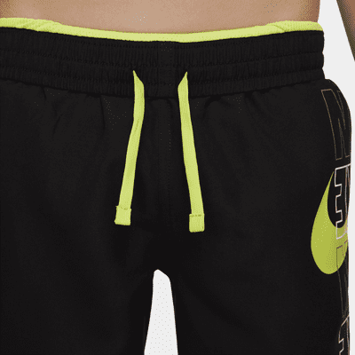 Shorts de vóleibol con tiro de 20 cm para niños talla grande Nike Block Logo