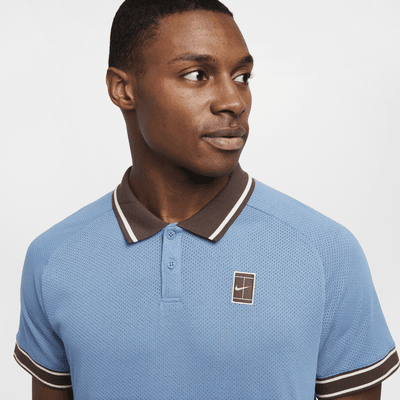 Polo de tennis NikeCourt Heritage pour Homme