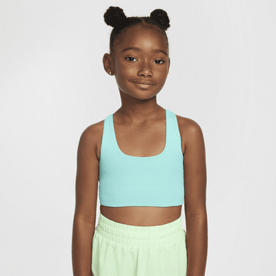 Nike One Big Kids' (Girls') Long-Line Sports Bra