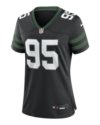 Женские джерси Quinnen Williams New York Jets Nike NFL Game Football Jersey для футбола