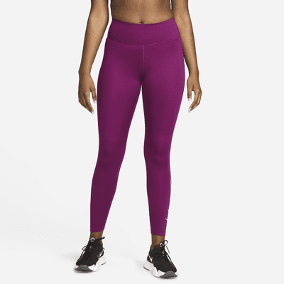 Nike Swoosh Run Women's 7/8 Mid-Rise Running Leggings. Nike LU