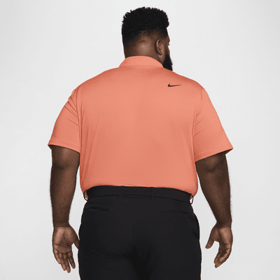 Męska koszulka polo do golfa w jednolitym kolorze Nike Dri-FIT Tour