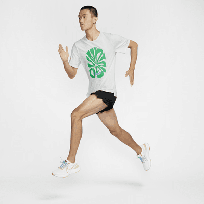 เสื้อวิ่งแขนสั้นผู้ชาย Dri-FIT Nike Rise 365 Run Energy