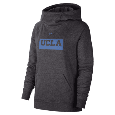 Sudadera con gorro con cuello en embudo para mujer Nike College Essential (UCLA)