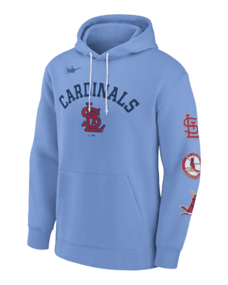 Men's St. Louis Cardinals Nike Red Statement Ball Game Pullover Hoodie