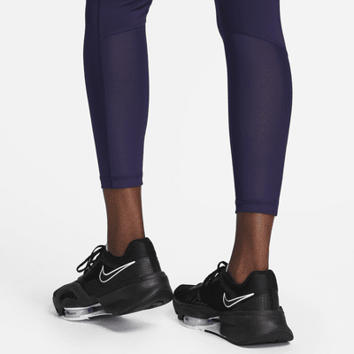 Nike Pro 365 Women's High-Waisted 7/8 Mesh Panel Leggings