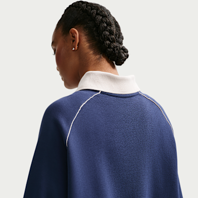 Polo con gráfico oversized para mujer Nike Sportswear Phoenix Fleece