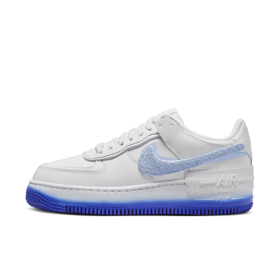Nike Air Force 1 Shadow White Glacier Blue Ghost (W)