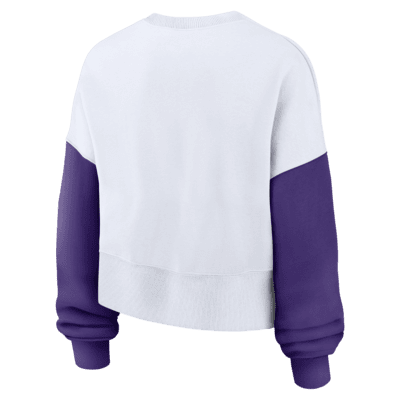 LSU Tigers Primetime Women's Nike College Pullover Crew