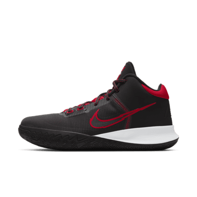 nike kyrie flytrap ii black/white/red men's basketball shoe
