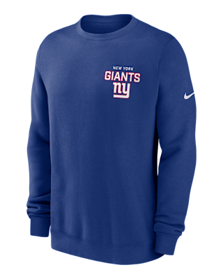 Мужские  New York Giants Draw Block Club Nike NFL Pullover Crew