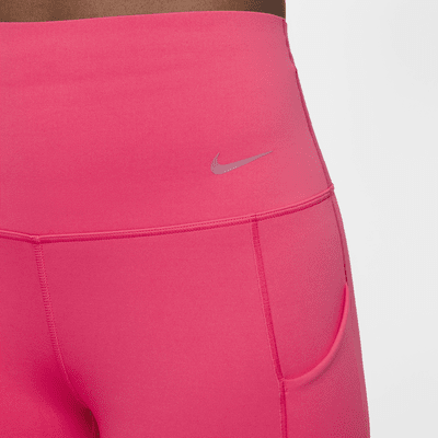 Leggings de 7/8 de tiro alto y sujeción media con bolsillos para mujer Nike Universa