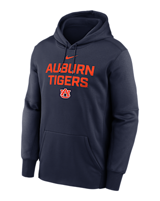 Мужское худи Auburn Team Stacked Men’s Nike Therma College Pullover Hoodie
