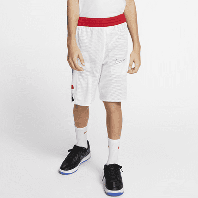 nike elite white shorts