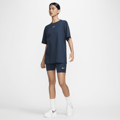 Nike Sportswear Classic Pantalón corto de ciclismo de 20 cm y talle alto - Mujer