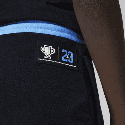 all black jordan shorts