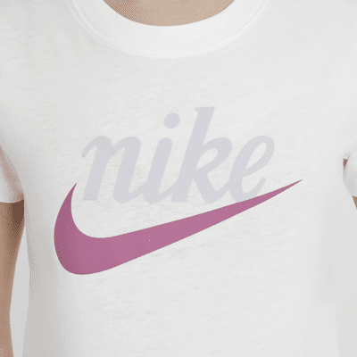 Playera para niña talla grande Nike Sportswear