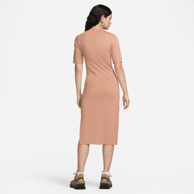 Vestido midi ajustado para mujer Nike Sportswear Essential