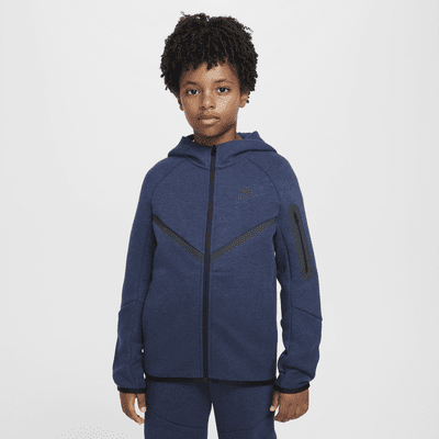 Felpa con cappuccio e zip a tutta lunghezza Nike Sportswear Tech Fleece - Ragazzo/a