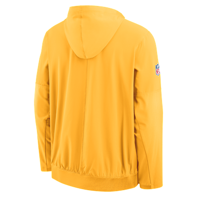 Pittsburgh Steelers Alt Option Route Anorak Men's Nike NFL 1/2-Zip Hooded Jacket
