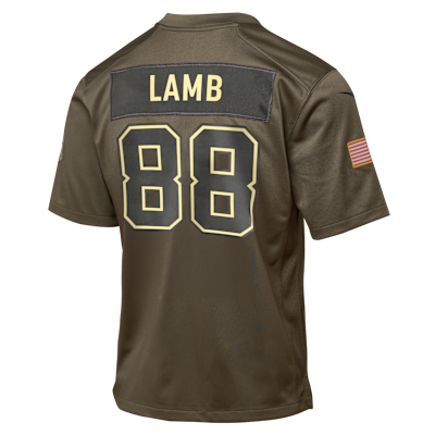 CeeDee Lamb Dallas Cowboys Salute to Service Big Kids’ Nike NFL Game Jersey
