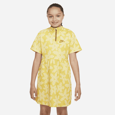 Nike Sportswear Big Kids' (Girls') Printed Short-Sleeve Dress