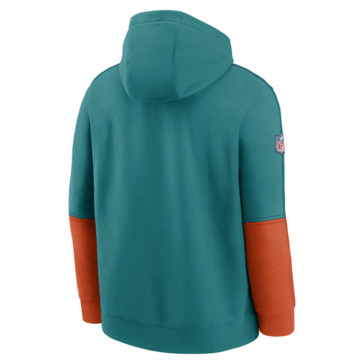 Miami Dolphins Logo Team Issue Club Men's Nike NFL Pullover Hoodie