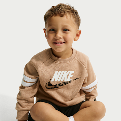 Nike Sportswear In The Zone Toddler French Terry Oversized Crew