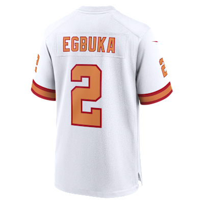 Jersey de juego Nike de la NFL para hombre de Emeka Egbuka de los Tampa Bay Buccaneers de la 50.ª temporada