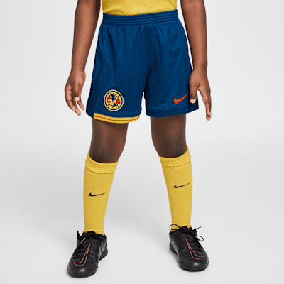 Kit de 3 piezas de fútbol Nike Replica para niños talla pequeña Club América local 2024/25 Stadium