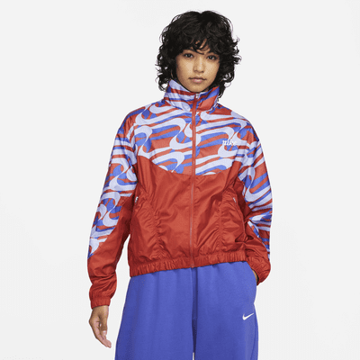 Nike Sportswear Icon Clash Women's Woven Allover Print Jacket. Nike.com