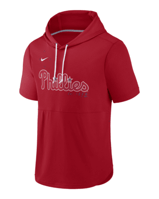 Philidepha Phillies Shirt Mens Small Blue Nike Active Pullover