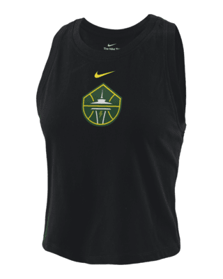 Женские  Seattle Storm Nike WNBA Cropped Tank Top