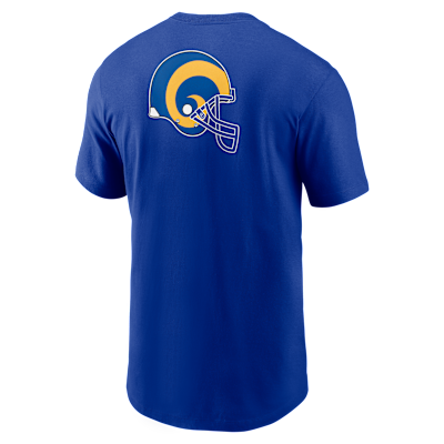 Playera Nike de la NFL para hombre Los Angeles Rams Rewind Front And Back Hit Essential